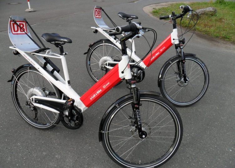E-Bikes von der Deutschen Bahn