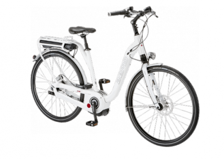 Bosch - zemo e bike elektrofahrrad elektro bikes elektrorad fahrrad mit motor ZE 8 D wei 800 groß