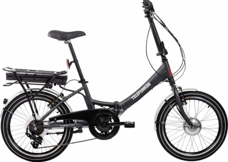 Telefunken F800 E-Bike Klapprad Totale