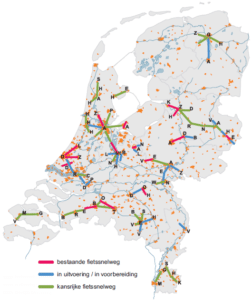 Bald schon Autobahnen für E-Bikes?