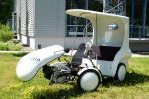 Brennstoffzellen-Antrieb für E-Bikes entwickelt: Elektro-Rikscha Hydrogenia fährt bereits