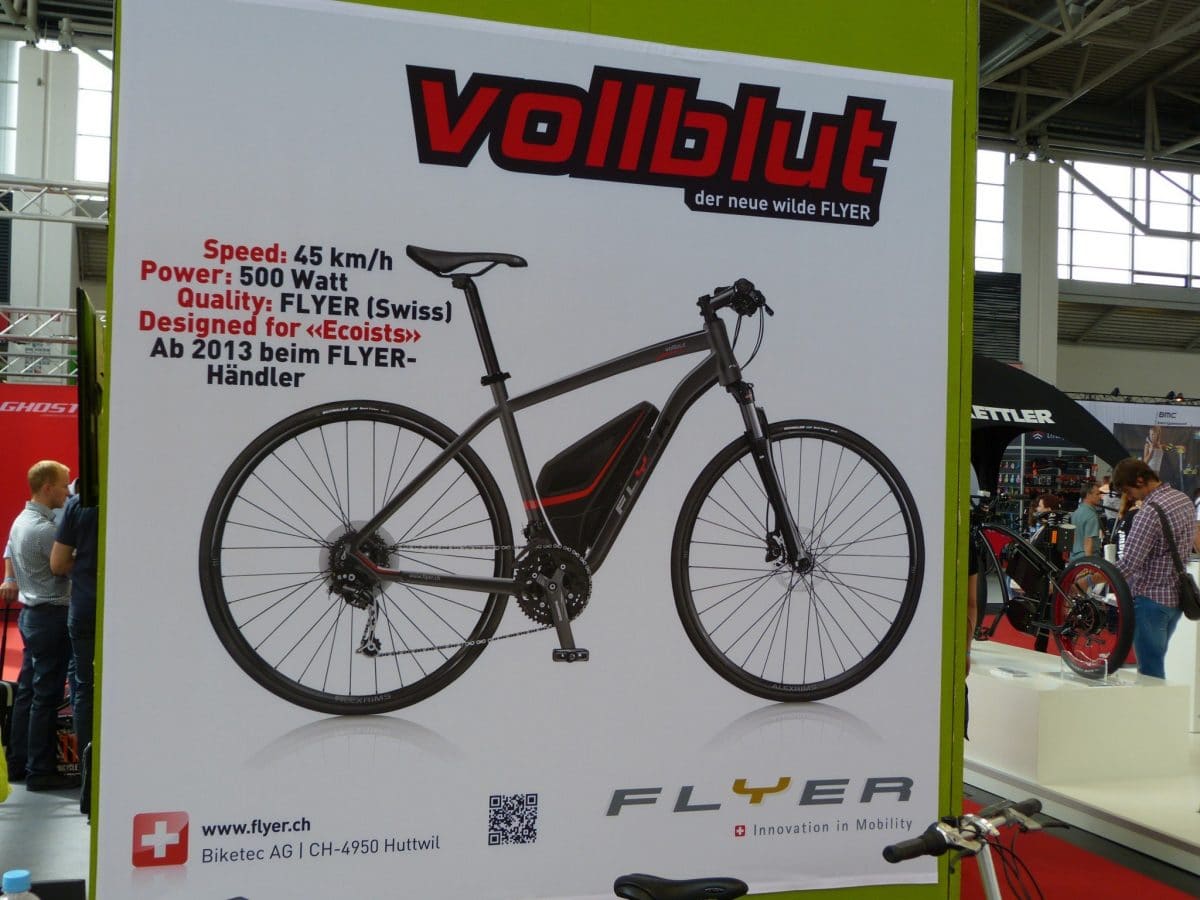 Flyer "vollblut" Plakat