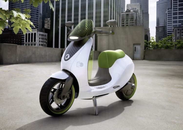 - Smart baut den bisher nur als Studie gezeigten escooter 1