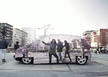 Branchen News - unsichtbares Auto mercedesbenz
