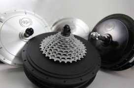 TDCM stellt verschiedene Motoren her, darunter Nabenantriebe mit Kassettenaufname.