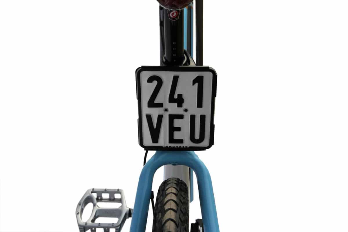 Nummernschild Au2bahn / Foto: DIA-VELO