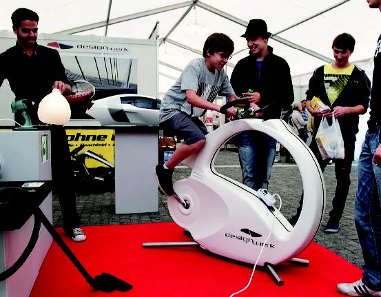 Stromvelo Messeeinsatz / Foto: Schweizer Designwerk GmbH