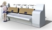 Ladestation - ev charging bench