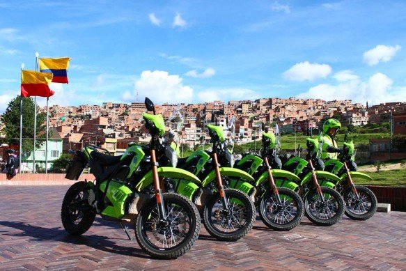 Zero Polizei-E-Motorrad im Fuhrpark