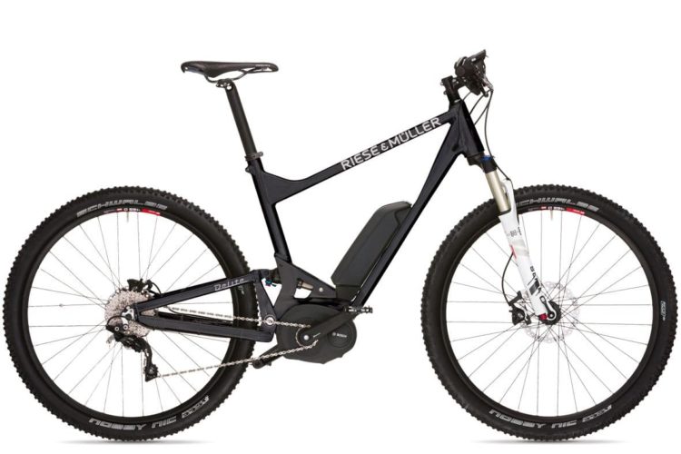 Riese & Müller Delite Hybrid E-MTB 2014 mit Bosch Performance Line / Foto: Riese & Müller