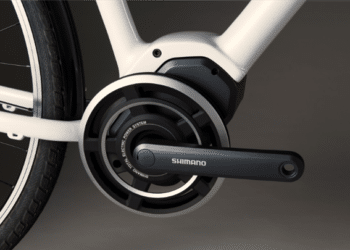Shimano STEPS - Tretlagermotor eingebaut