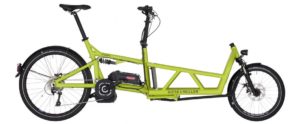 Familien können Lasten-E-Bike Load Hybrid kostenlos testen