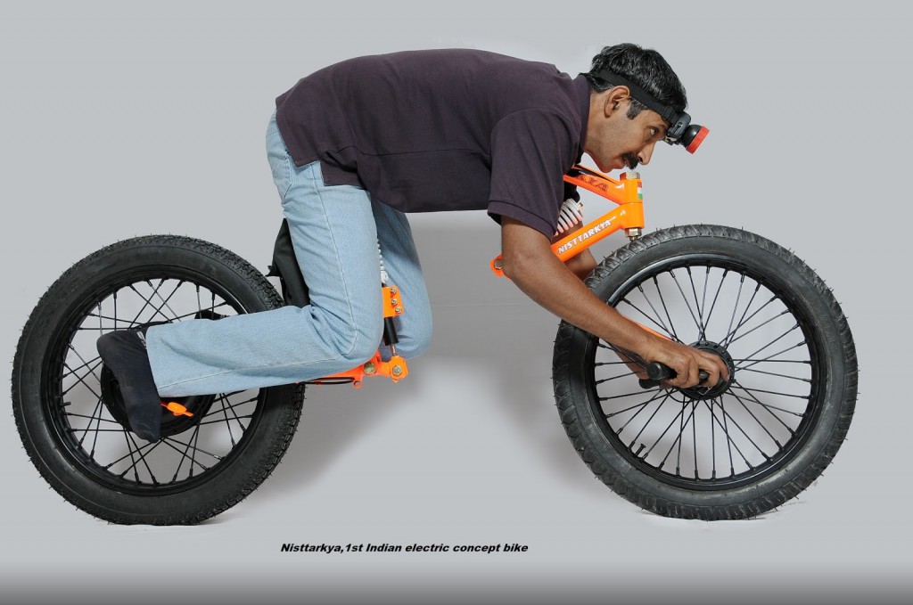 Nisttarkya E-Bike - Sitzhaltung