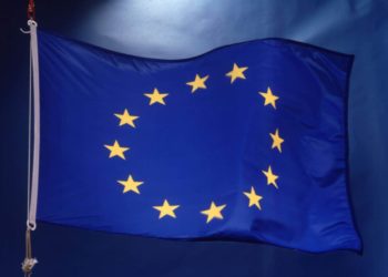 Europa - euroepan union flag hanging