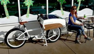 Lasten-E-Bike NTS SunCycle fährt mit Sonnenenergie