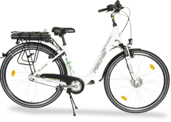 Fischer E-Bike wartet auf Regen