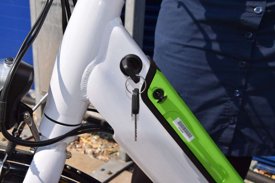 IKEA E-Bike Folkvänlig mit integriertem abschließbaren Akku / Foto: Ikea
