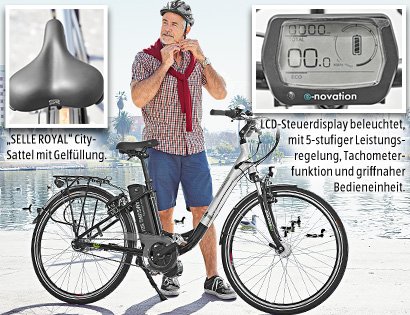 Ebike von Aldi 2014 mit Display