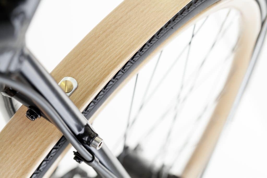 Schmutzfänger aus Holz / Foto: Flitzbike