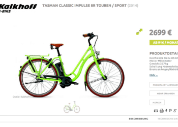 E-Bike-Testsieger 2014 von ExtraEnergy / Foto: eBikeFINDER