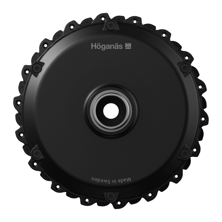 Höganäs Eclino Motor von der Seite / Foto: Höganäs