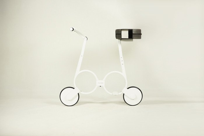 Impossible electric bike weiß