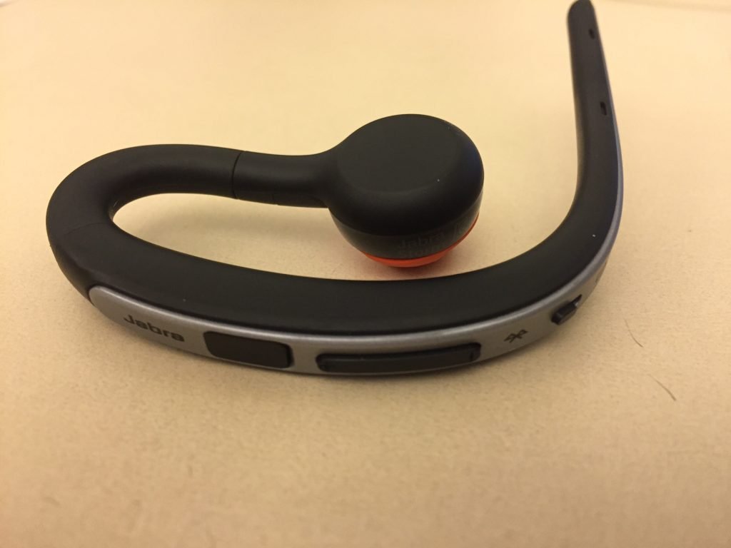 Jabra storm Test Headset Komplettansicht