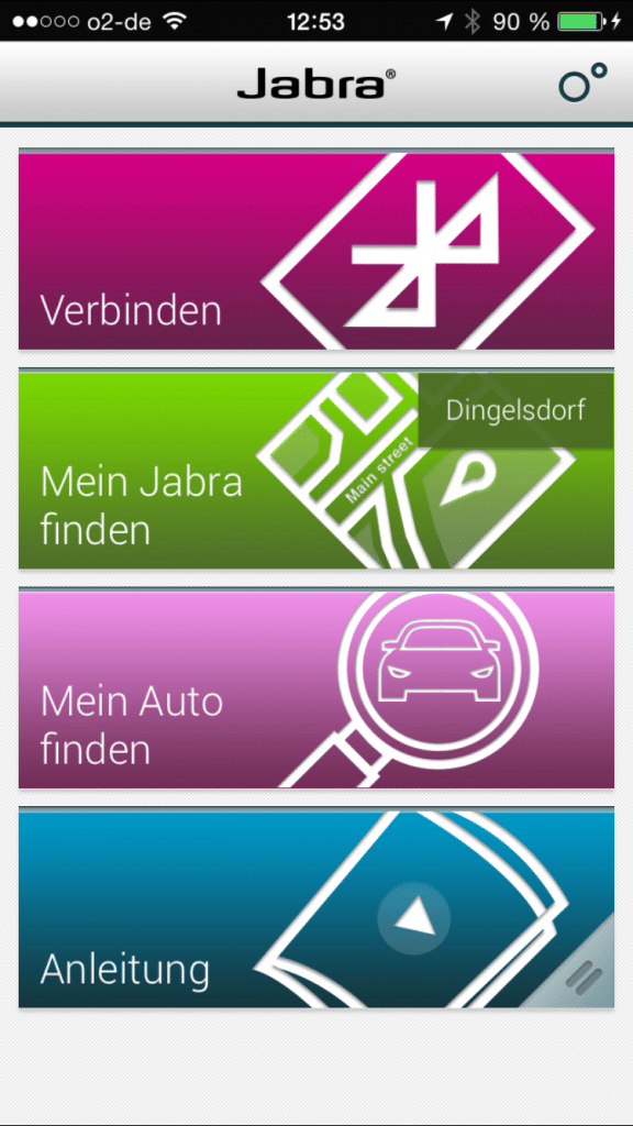 Jabra Storm Test Screenshot Jabra Assist-App für iPhone iOS Android