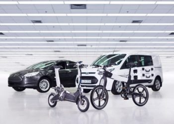Ford E-Bikes auf dem Mobile World Congress