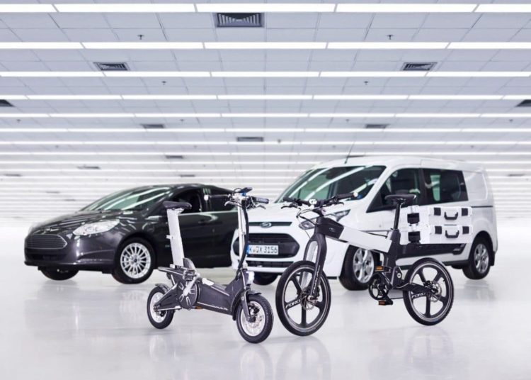 Ford E-Bikes auf dem Mobile World Congress