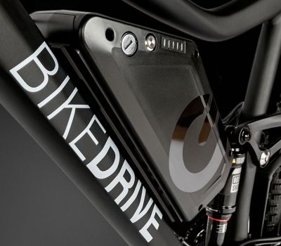 maxon bikedrive Akku am Unterrohr