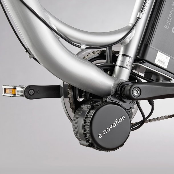 Mittelmotor am Aldi Nord E-Bikes 2015