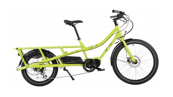 Spicy Curry - Lasten-E-Bike von der Seite