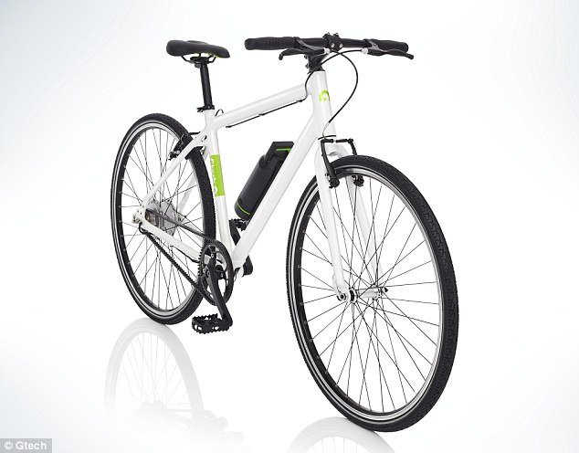 - 2B0FE55600000578 0 The Gtech eBike shown above uses a battery shaped like a water b a 12 1438602398127