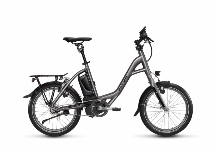 Flyer | Panasonic - flyer elektrofahrrad flogo 301 perlgrau 2015