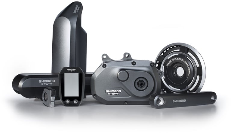 Fürs Update bereit: das komplette Shimano Steps System
