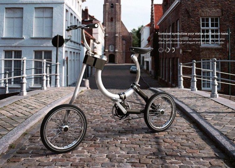 E-Faltrad | Studie - kaiser chang somerset folding bike designboom 03 818x578 1200px
