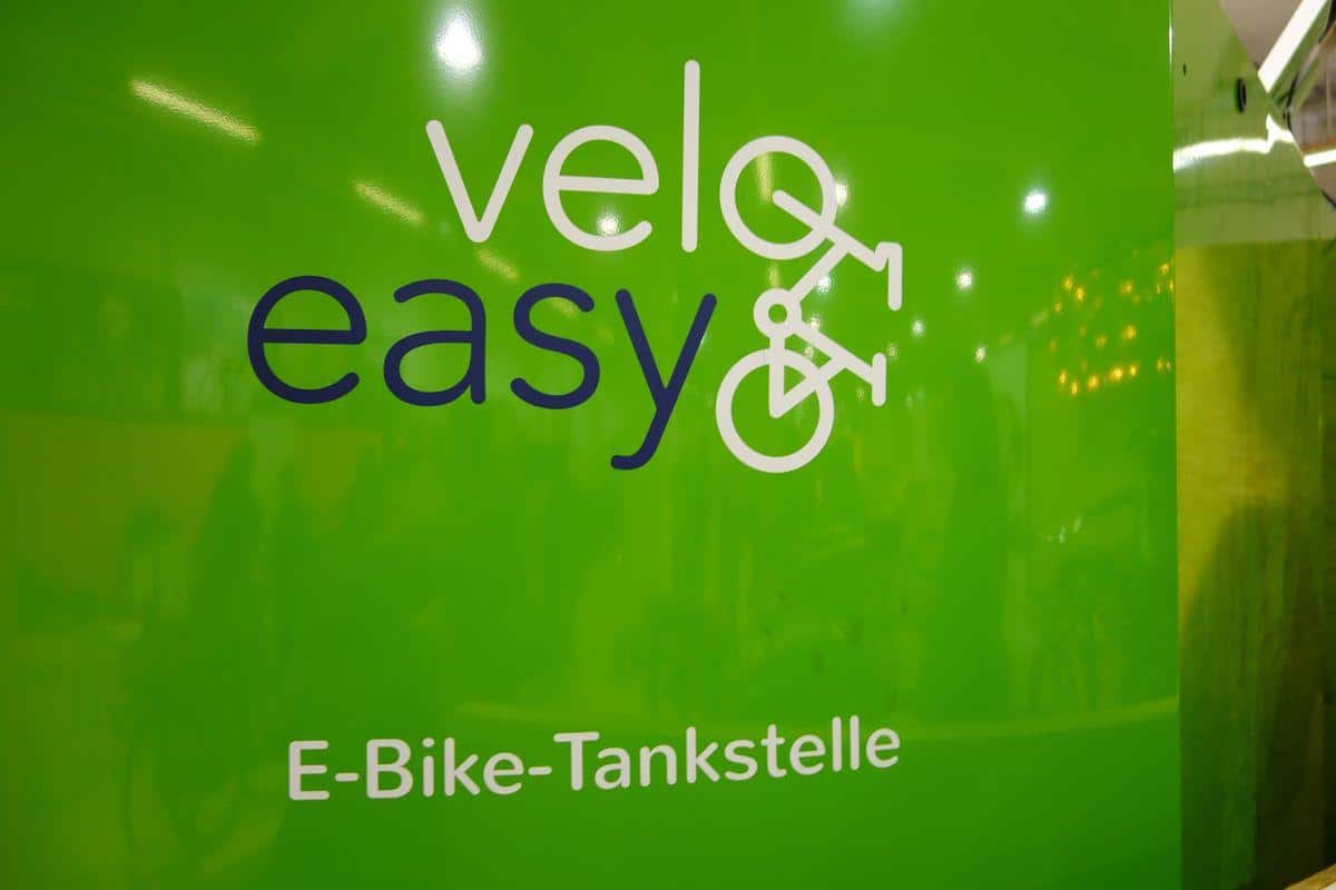 eBike Tankstelle auf der Berliner Fahrradschau