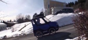 Berg hoch mit 250 Watt Bafang Motor