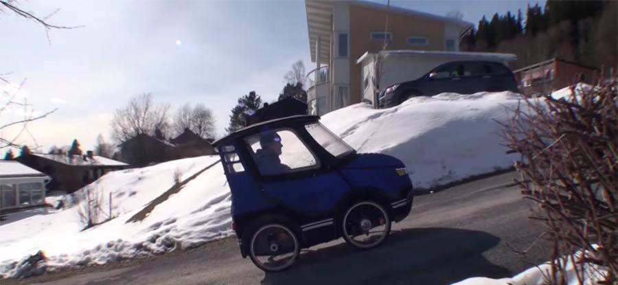 Berg hoch mit 250 Watt Bafang Motor