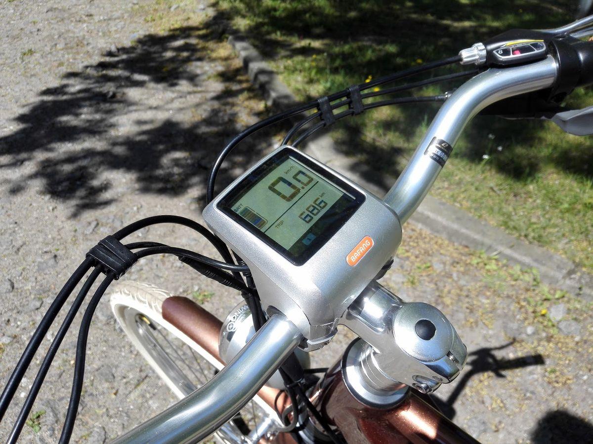 Display als Mittelkonsole bei den Ego Movement Bikes