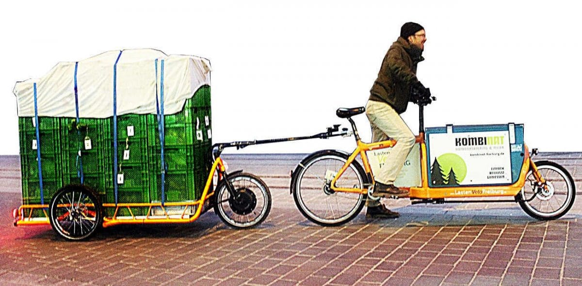 Carla Cargo Fahrradanhnger mit Elektromotor