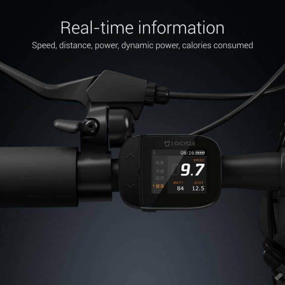 Xiaomi Mi Qicycle Display mit Fahrinformationen