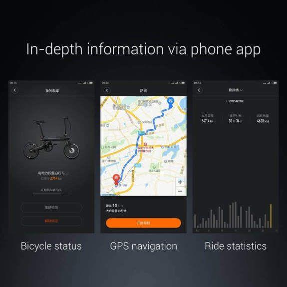 Xiaomi Mi Qicycle Smartphone App