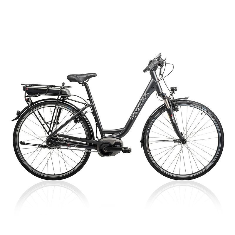 E-Bike Test 2016: Konnte im Test überzeugen - Das 1800€ eBike Decathlon Riverside.