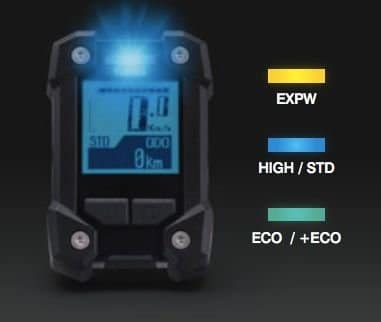 LED-Farbanzeige für die Fahrstufe