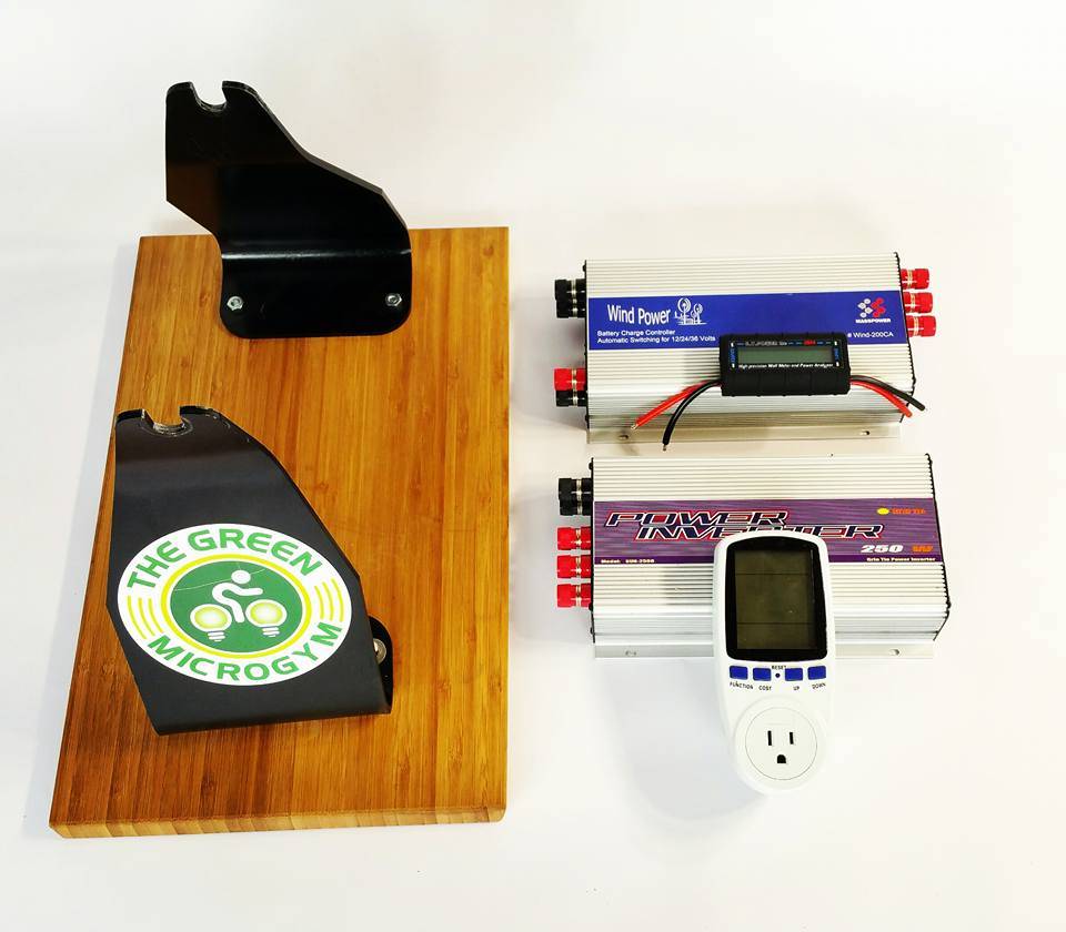 Ständer und Elektronik zur Umwandlung und Einspeisung