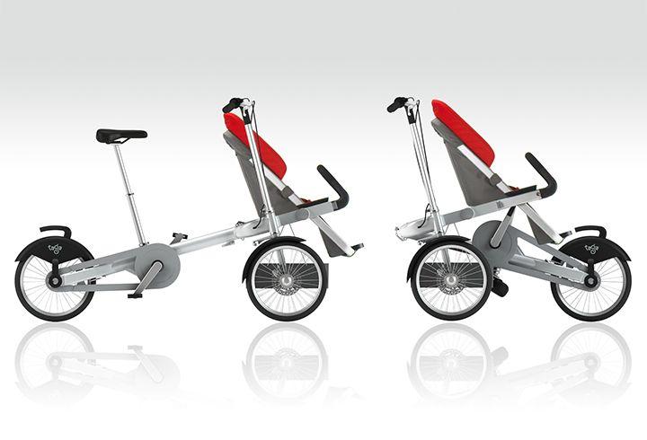 Taga 2.0 Family Bike in seinen zwei Formen