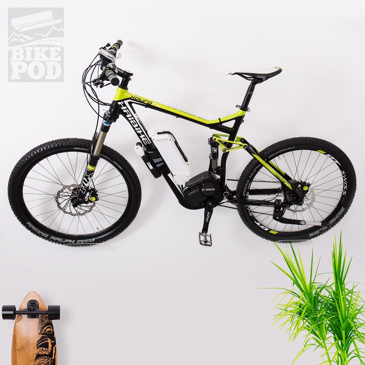 Es muss nicht gleich ein Haibike sein - Mit dem Bikepod sieht jedes Bike gut aus