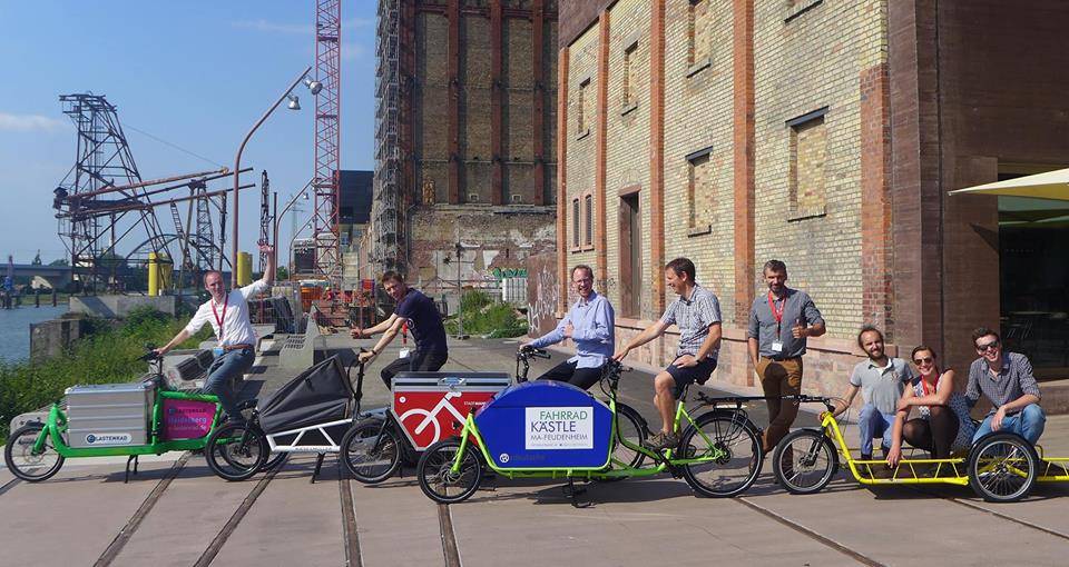 Die ganze Palette an/auf CargoBikes